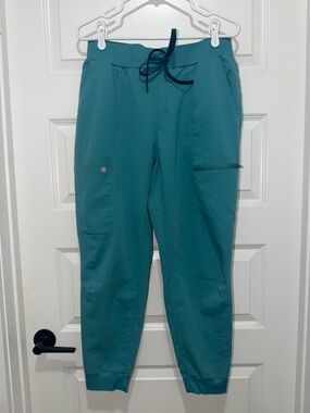 Fabletics Teal Drawstring Jogger Pants